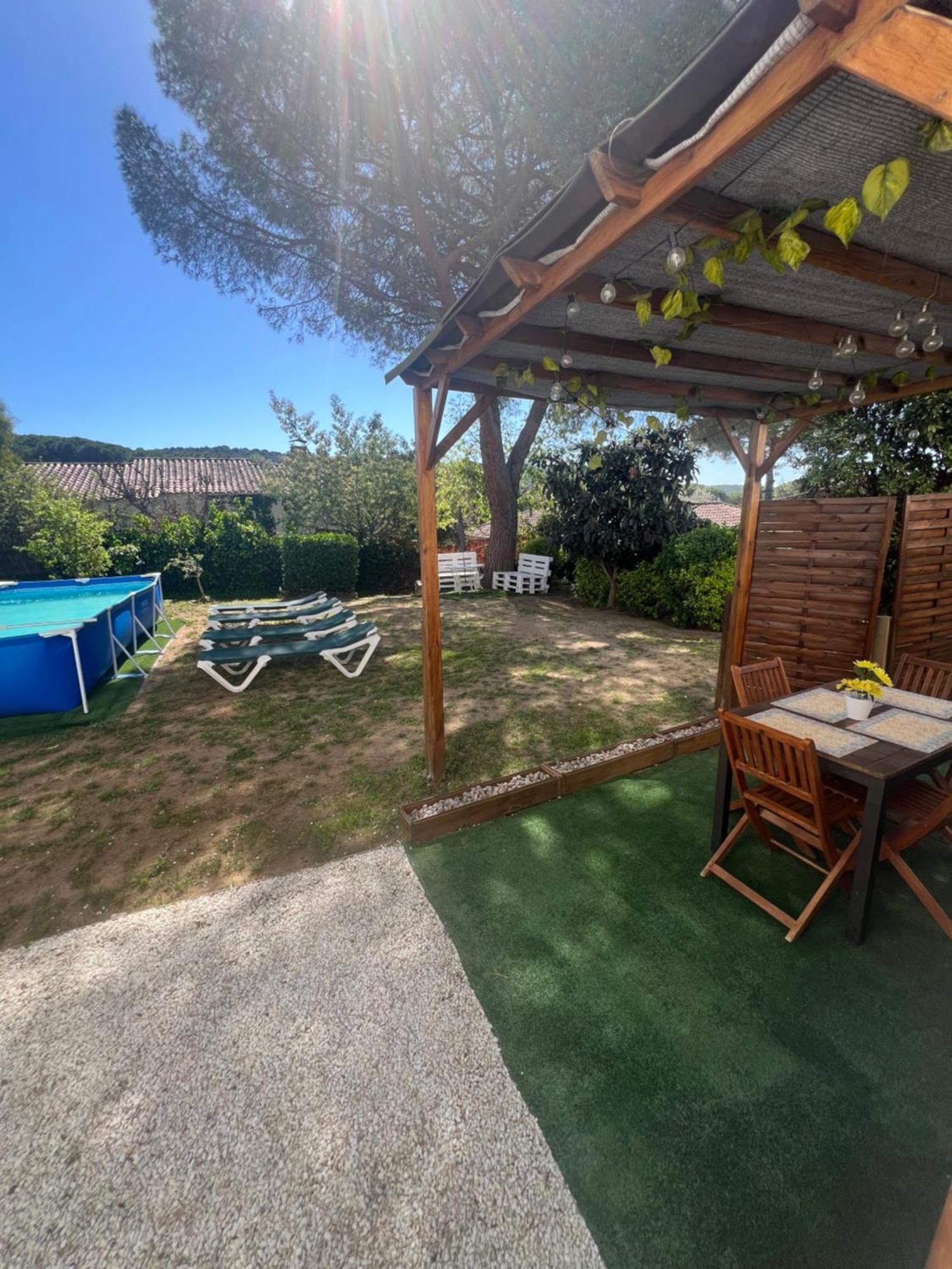Apartamento Loft, Jardin Y Piscina Privada Romanyá de la Selva Dış mekan fotoğraf